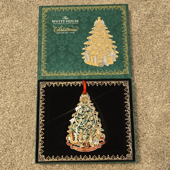 Other - White House Christmas Gold Christmas Tree Ornament 2008 Collectors Edition